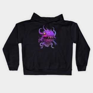 Chibi Cosmic Horror Voidborn Kids Hoodie